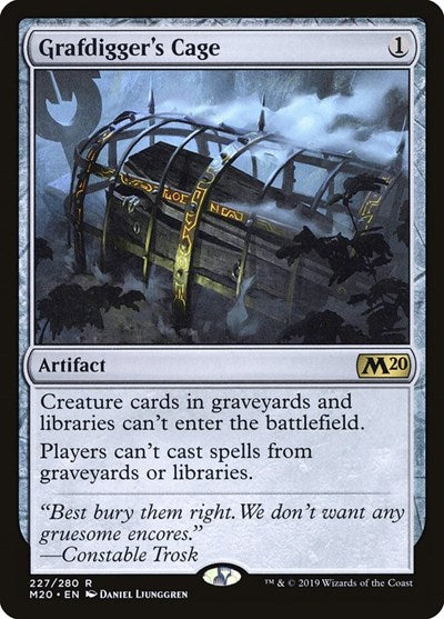 Grafdiggers Cage (M20, Lightly Played,)
