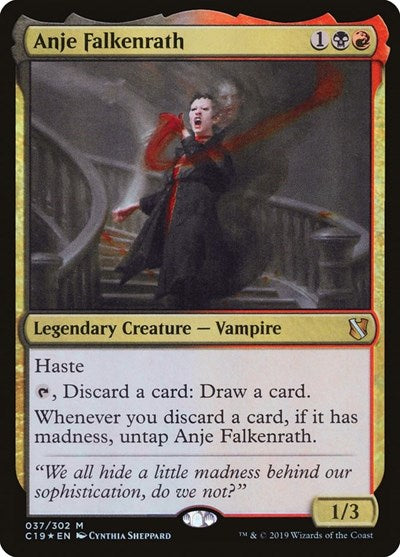 Anje Falkenrath (C19, Near Mint, Foil)