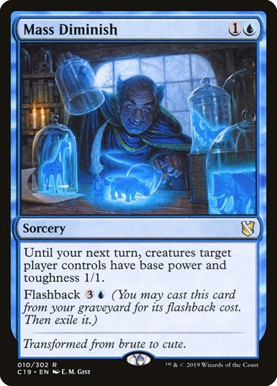 Mass Diminish (C19, Near Mint,)
