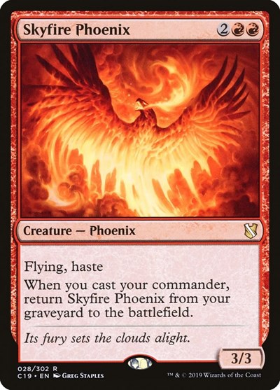 Skyfire Phoenix (C19, Near Mint,)