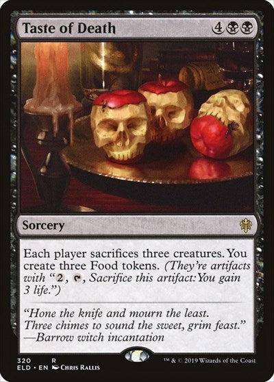 Taste of Death (ELD, Near Mint,)