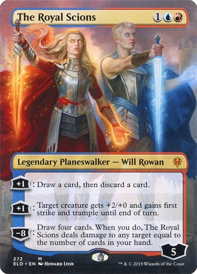The Royal Scions Borderless (ELD, Near Mint,)