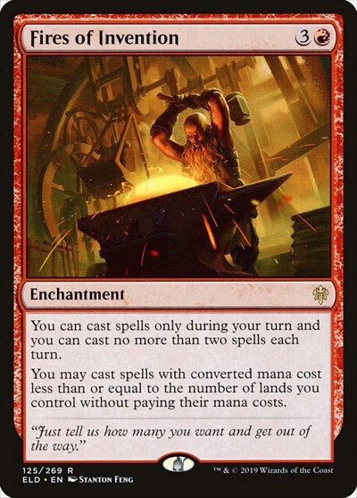 Fires of Invention (ELD, Near Mint,)