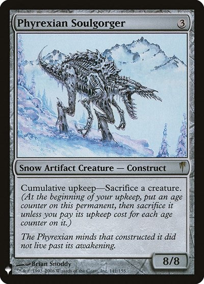 Phyrexian Soulgorger (LIST, Near Mint,)