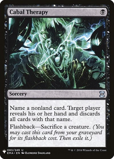 Cabal Therapy (LIST, Near Mint,)