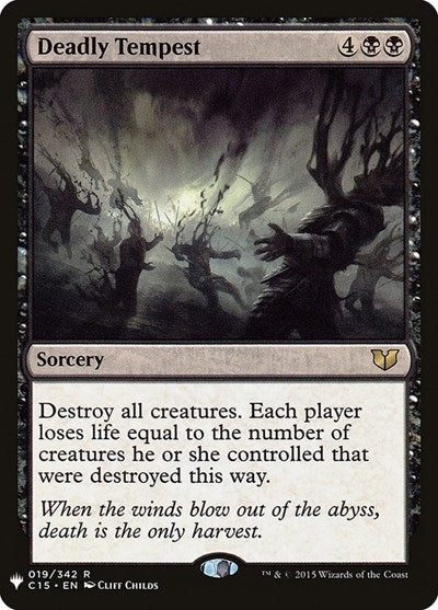 Deadly Tempest (LIST, Near Mint,)