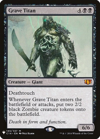 Grave Titan (LIST, Near Mint,)