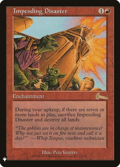 Impending Disaster (LIST, Near Mint,)