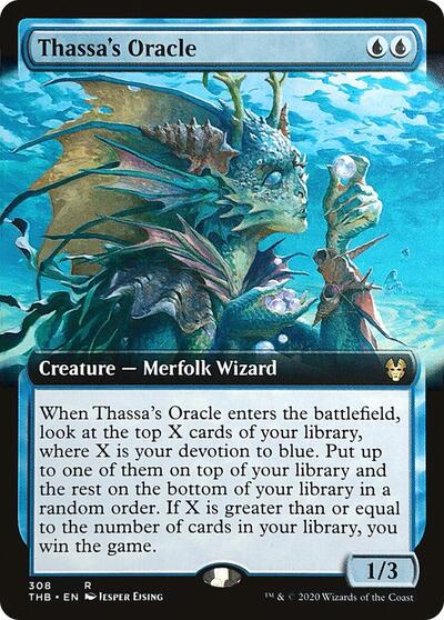 Thassa's Oracle (Extended Art) (THB, Lightly Played,)