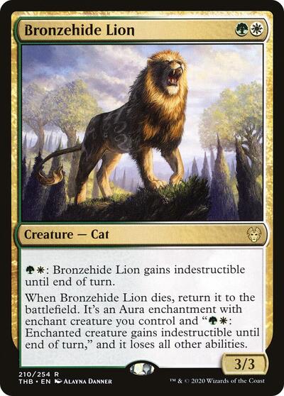Bronzehide Lion (THB, Near Mint, Foil)