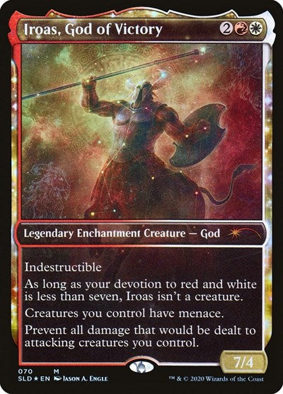 Iroas, God of Victory (SLD, Lightly Played, Foil)
