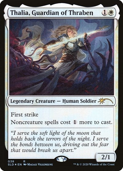 Thalia, Guardian of Thraben (038) (SLD, Near Mint, Foil)