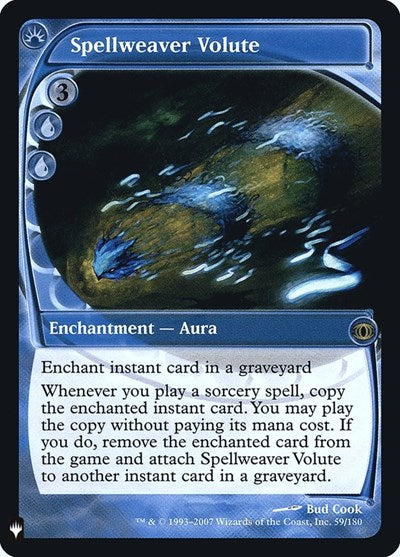 Spellweaver Volute (LIST, Near Mint, Foil)