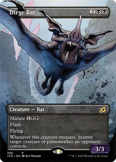 Dirge Bat Showcase (IKO, Near Mint, Foil)