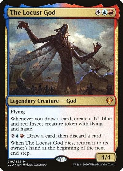 The Locust God (C20, Near Mint,)