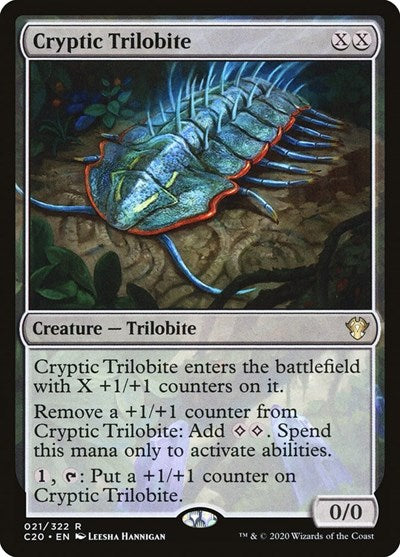 Cryptic Trilobite (C20, Near Mint,)