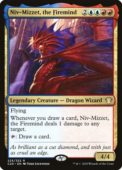 Niv Mizzet the Firemind (C20, Near Mint,)