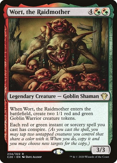 Wort, the Raidmother (C20, Near Mint,)