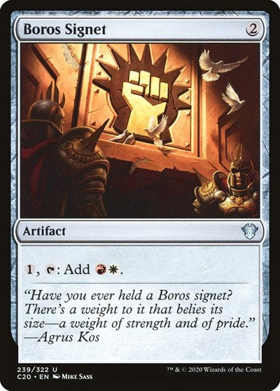 Boros Signet (C20, Near Mint,)