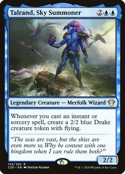 Talrand, Sky Summoner (C20, Near Mint,)