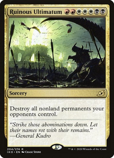 Ruinous Ultimatum (IKO, Near Mint,)