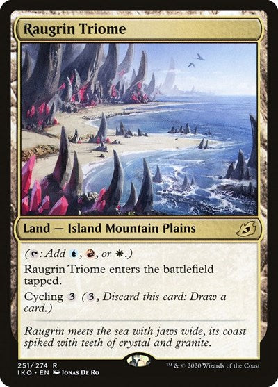 Raugrin Triome (IKO, Near Mint,)
