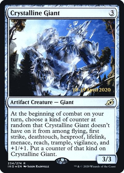 Crystalline Giant (PRE, Near Mint, Foil)