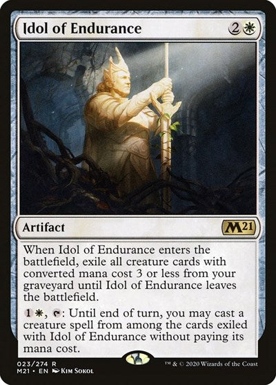 Idol of Endurance (M21, Near Mint,)