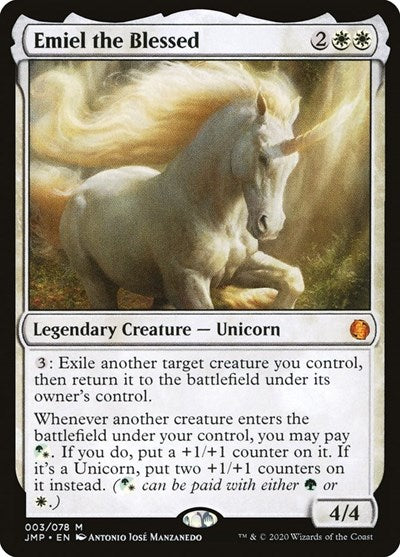 Emiel the Blessed (JMP, Near Mint,)