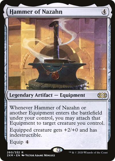 Hammer of Nazahn (2XM, Lightly Played,)