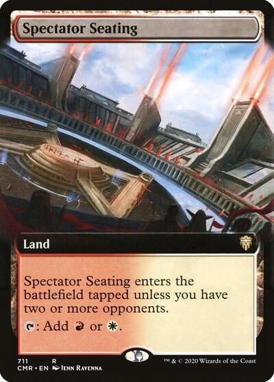 Spectator Seating Extended Art (CMR, Near Mint, Foil)
