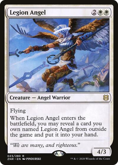 Legion Angel (ZNR, Near Mint,)