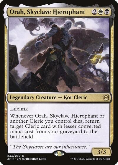 Orah, Skyclave Hierophant (ZNR, Near Mint,)