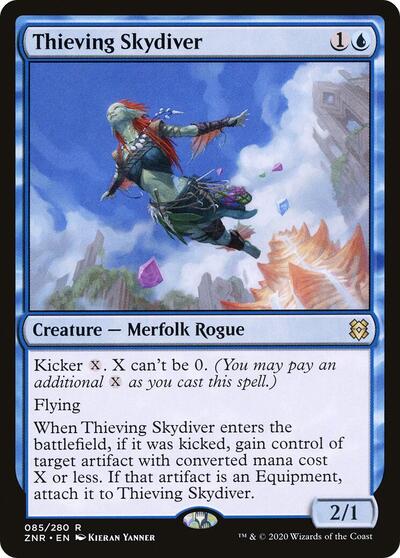 Thieving Skydiver (ZNR, Near Mint,)