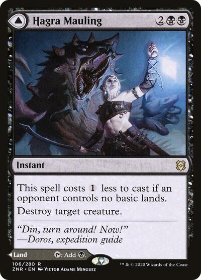 Hagra Mauling (ZNR, Near Mint, Foil)