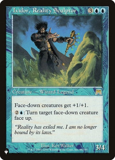 Ixidor, Reality Sculptor (LIST, Near Mint,)
