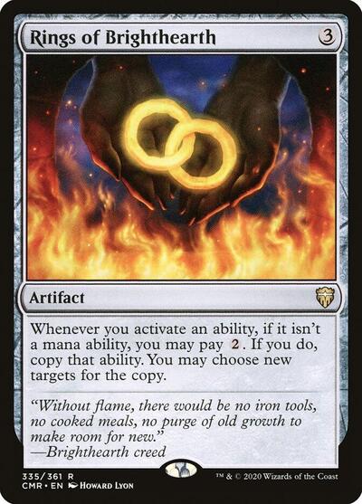 Rings of Brighthearth (CMR, Near Mint,)