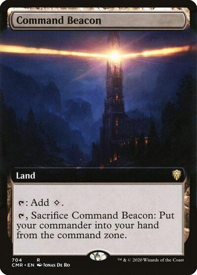 Command Beacon Extended Art (CMR, Lightly Played,)