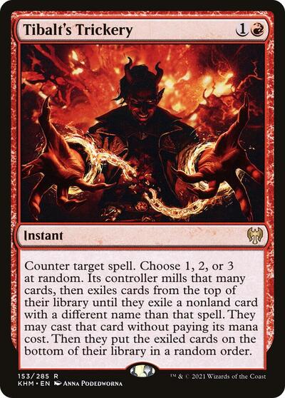 Tibalts Trickery (KHM, Near Mint,)