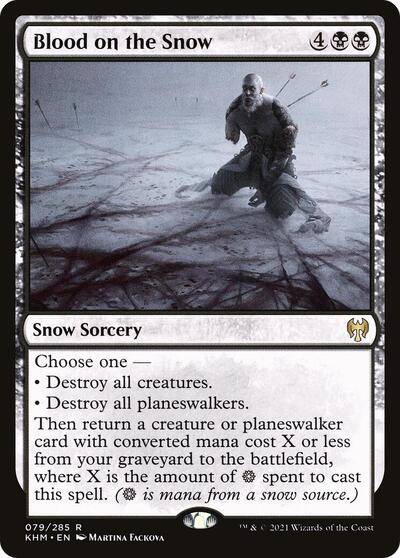 Blood on the Snow (KHM, Near Mint,)