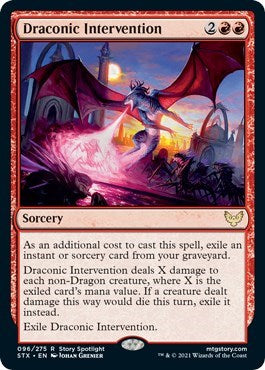 Draconic Intervention (STX, Near Mint,)
