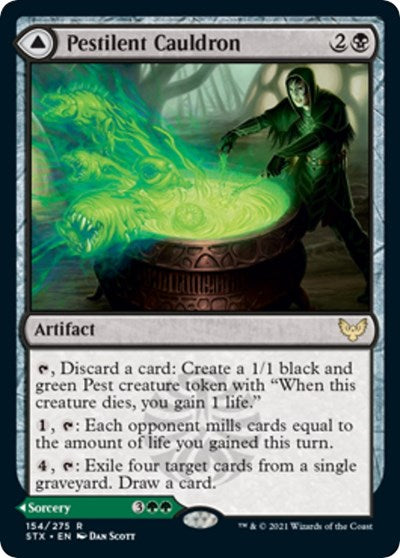 Pestilent Cauldron (STX, Near Mint,)
