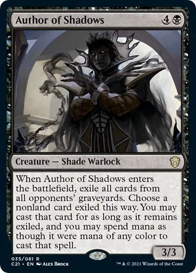 Author of Shadows (C21, Near Mint,)
