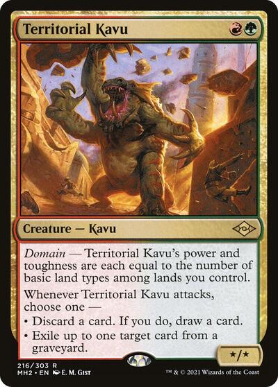 Territorial Kavu (MH2, Near Mint,)
