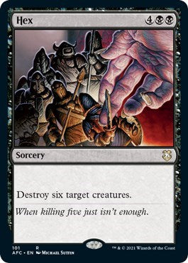 Hex (AFC, Near Mint,)