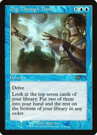 Dig Through Time (Retro Frame) (WPN, Near Mint, Foil)