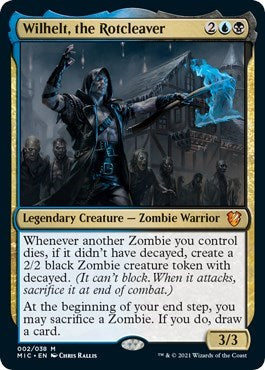 Wilhelt the Rotcleaver (MIC, Near Mint, Foil)