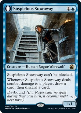 Suspicious Stowaway (MID, Near Mint,)