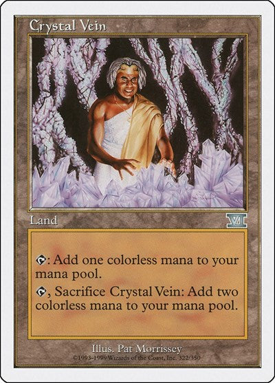Crystal Vein (6ED, Near Mint,)
