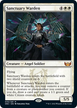Sanctuary Warden (SNC, Near Mint, Foil)